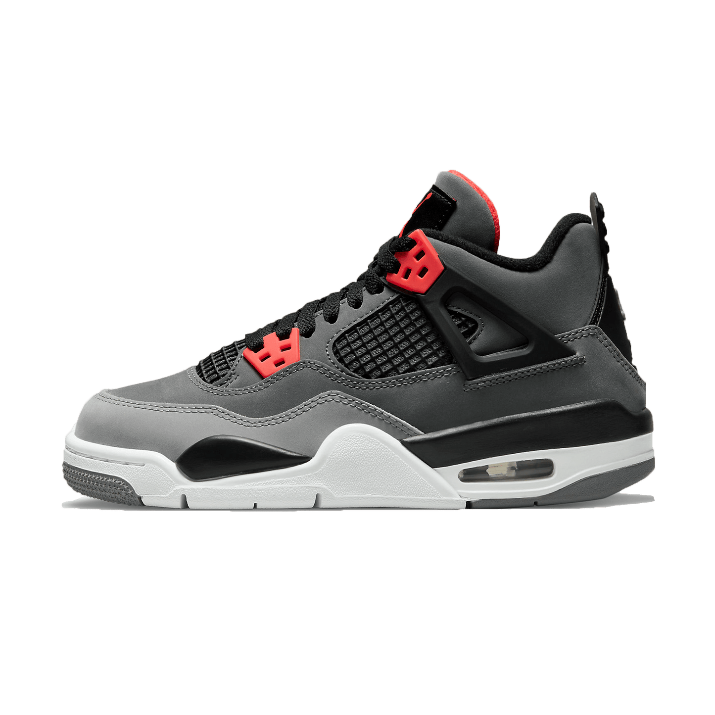 Air Jordan 4 Retro GS 'Infrared' — UK 13.5 | EU 32 | US 1Y — Front View