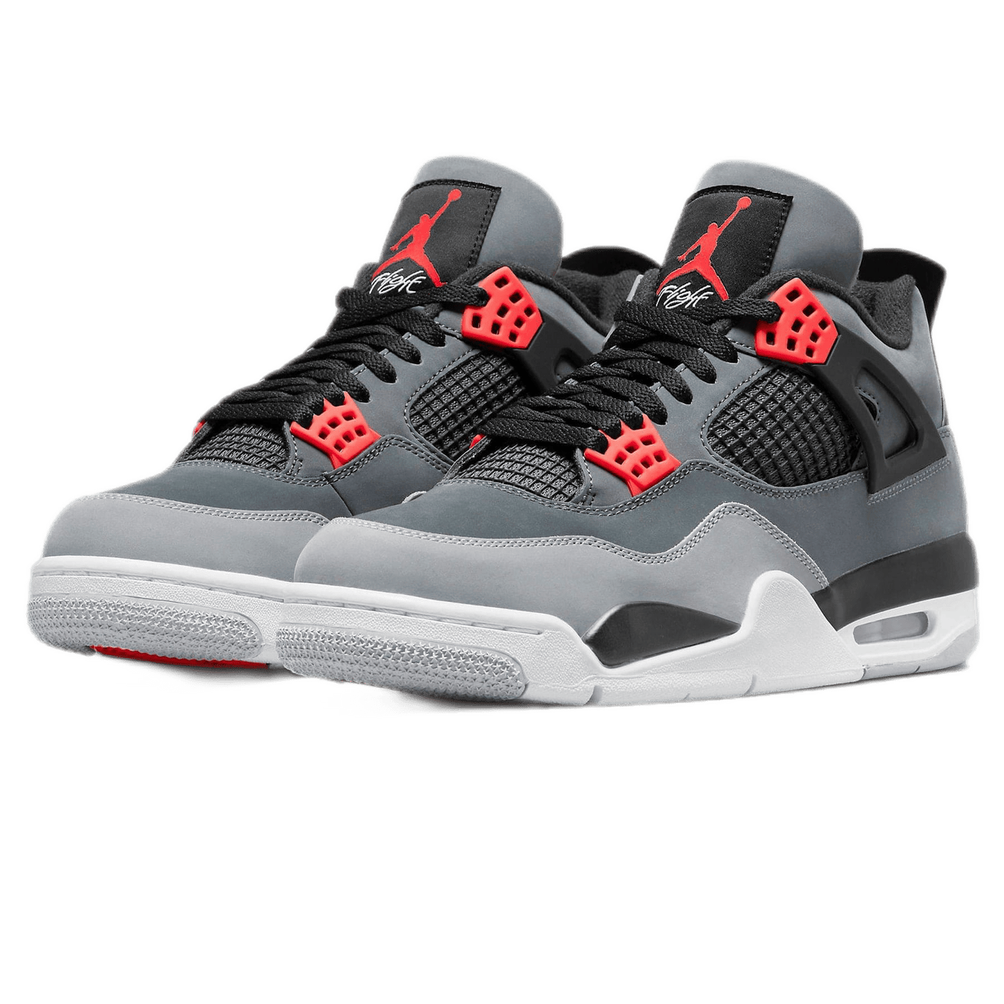 Air Jordan 4 Retro 'Infrared' — UK 3 | EU 35.5 | US 3.5 — Back View