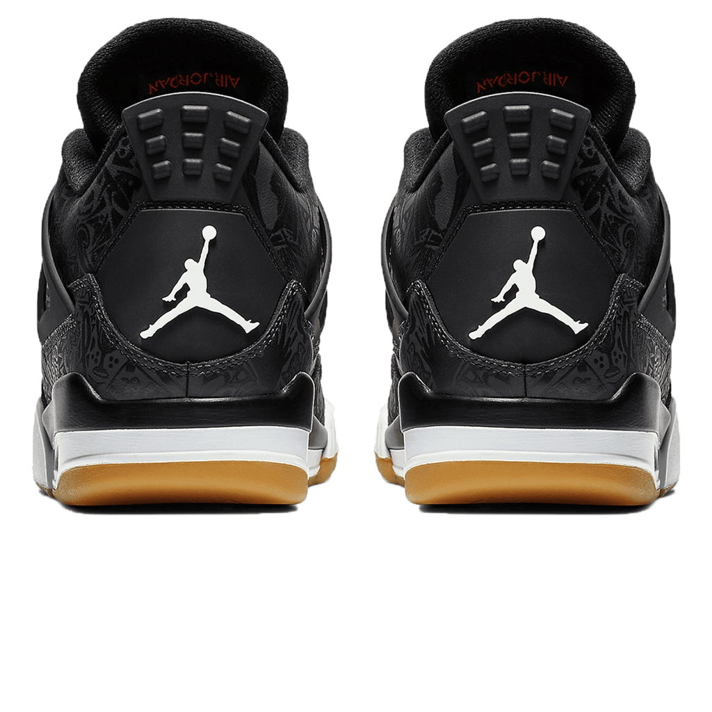 Air Jordan 4 Retro 'Laser' — UK 3 | EU 35.5 | US 3.5 — Back View