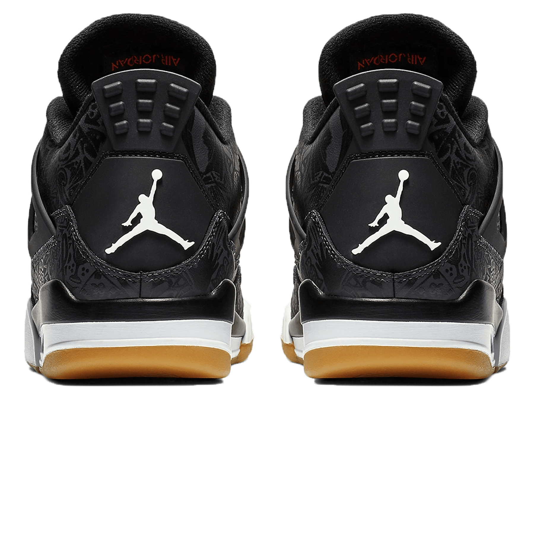 Air Jordan 4 Retro 'Laser' — UK 3 | EU 35.5 | US 3.5 — Back View