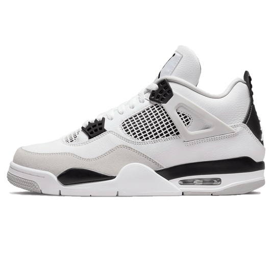 Air Jordan 4 Retro 'Military Black' — UK 3 | EU 35.5 | US 3.5 — Front View