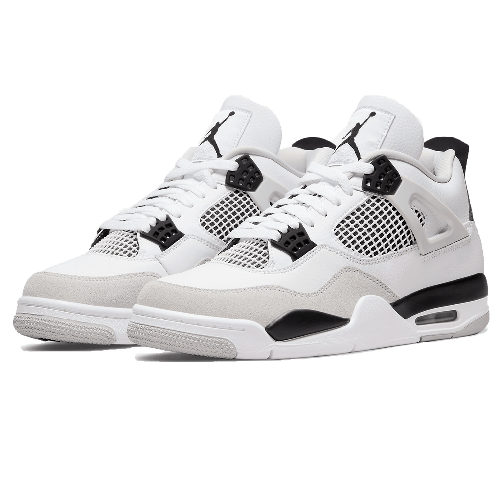 Air Jordan 4 Retro 'Military Black' — UK 3 | EU 35.5 | US 3.5 — Side View