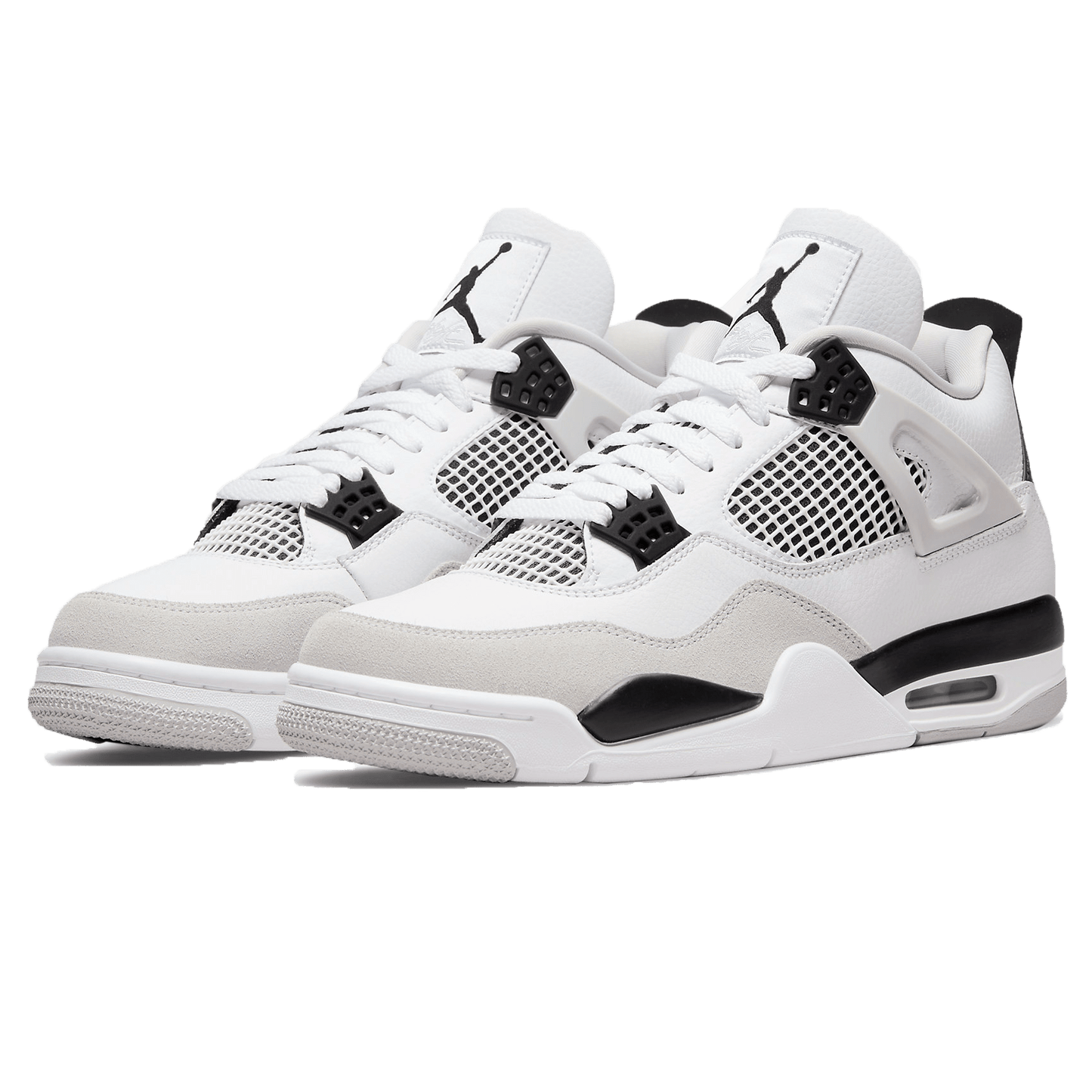 Air Jordan 4 Retro 'Military Black' — UK 3 | EU 35.5 | US 3.5 — Side View