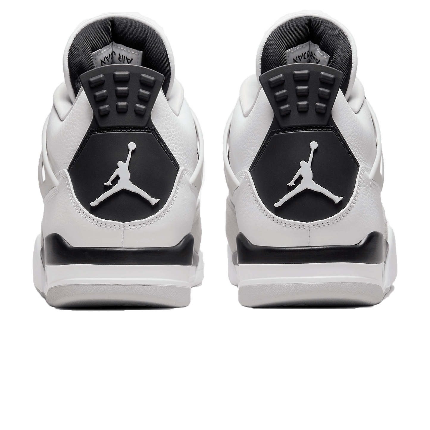 Air Jordan 4 Retro 'Military Black' — UK 3 | EU 35.5 | US 3.5 — Back View