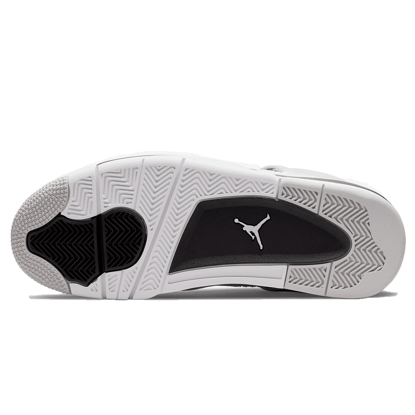 Air Jordan 4 Retro 'Military Black' — UK 3 | EU 35.5 | US 3.5 — Top View