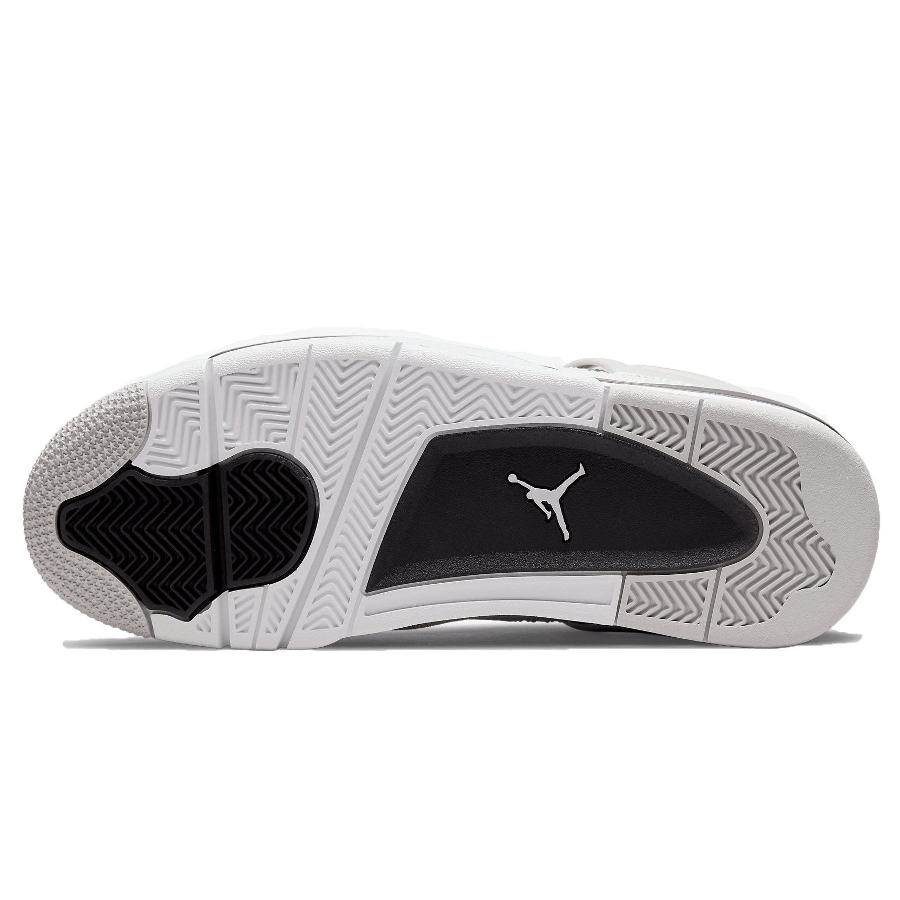 Air Jordan 4 Retro 'Military Black' — UK 3 | EU 35.5 | US 3.5 — Top View