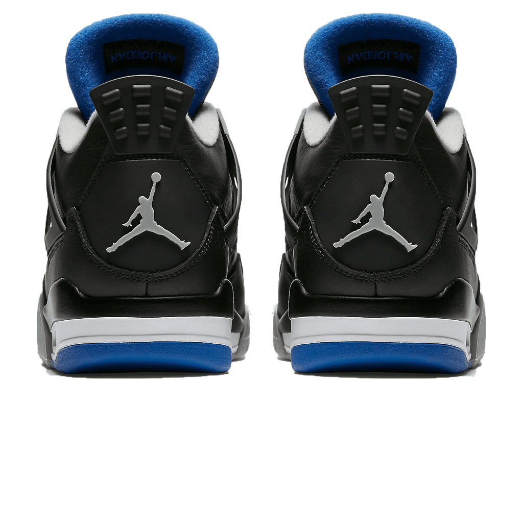 Air Jordan 4 Retro 'Motorsports Alternate' — UK 3 | EU 35.5 | US 3.5 — Back View