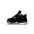 Air Jordan 4 Retro TD 'Bred' 2019 — UK 0C | EU 15 | US 0C — Front View