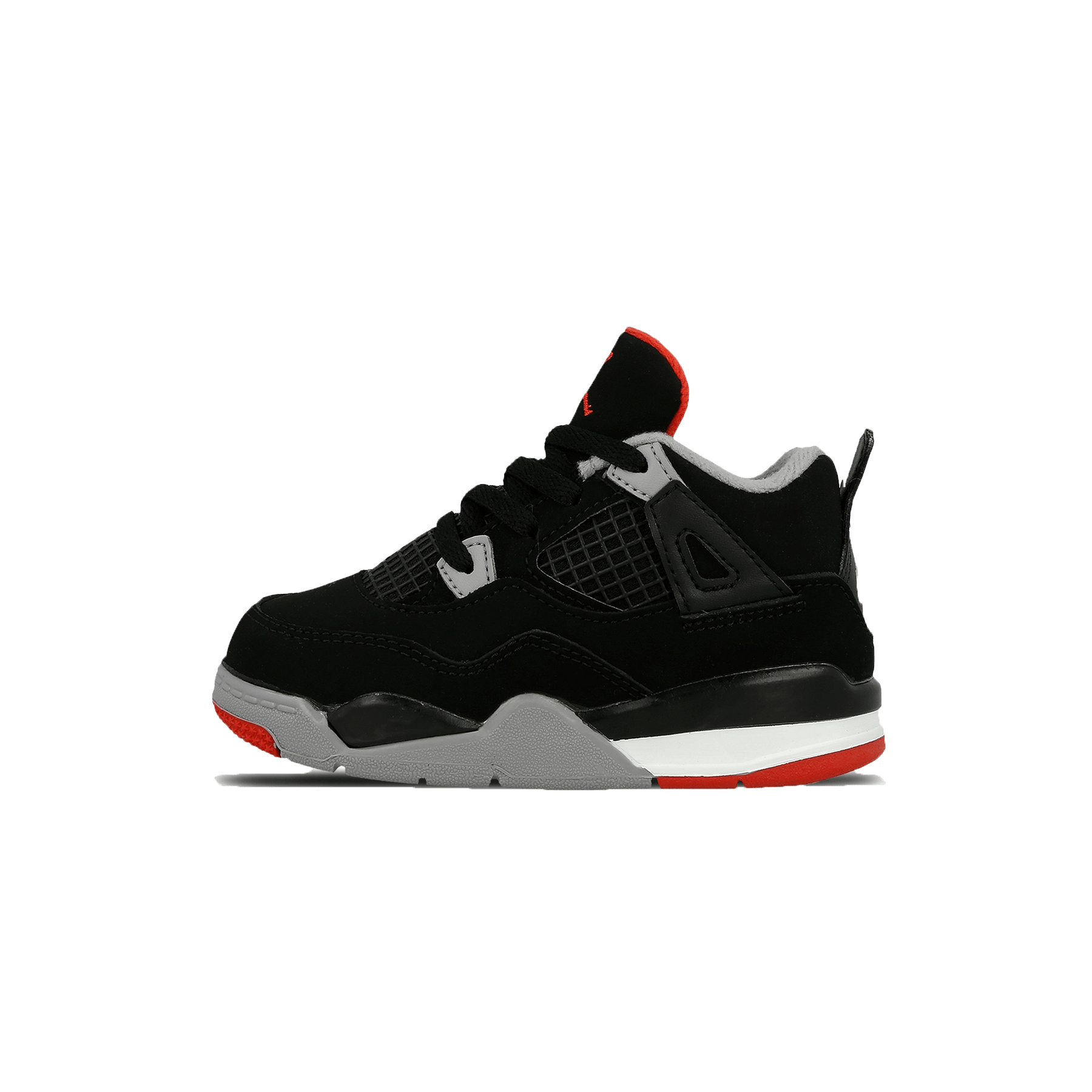 Air Jordan 4 Retro TD 'Bred' 2019 — UK 0C | EU 15 | US 0C — Front View