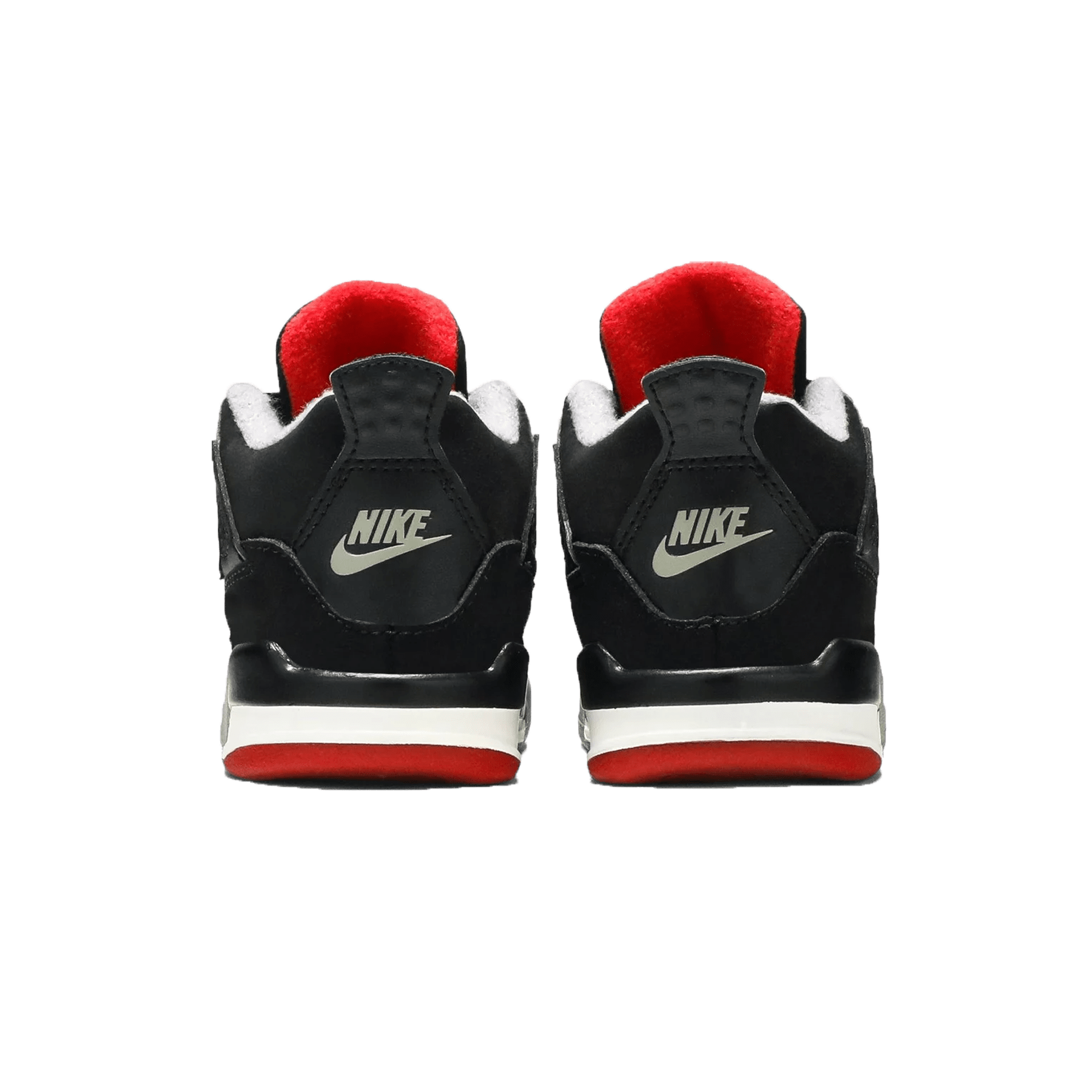Air Jordan 4 Retro TD 'Bred' 2019 — UK 0C | EU 15 | US 0C — Back View