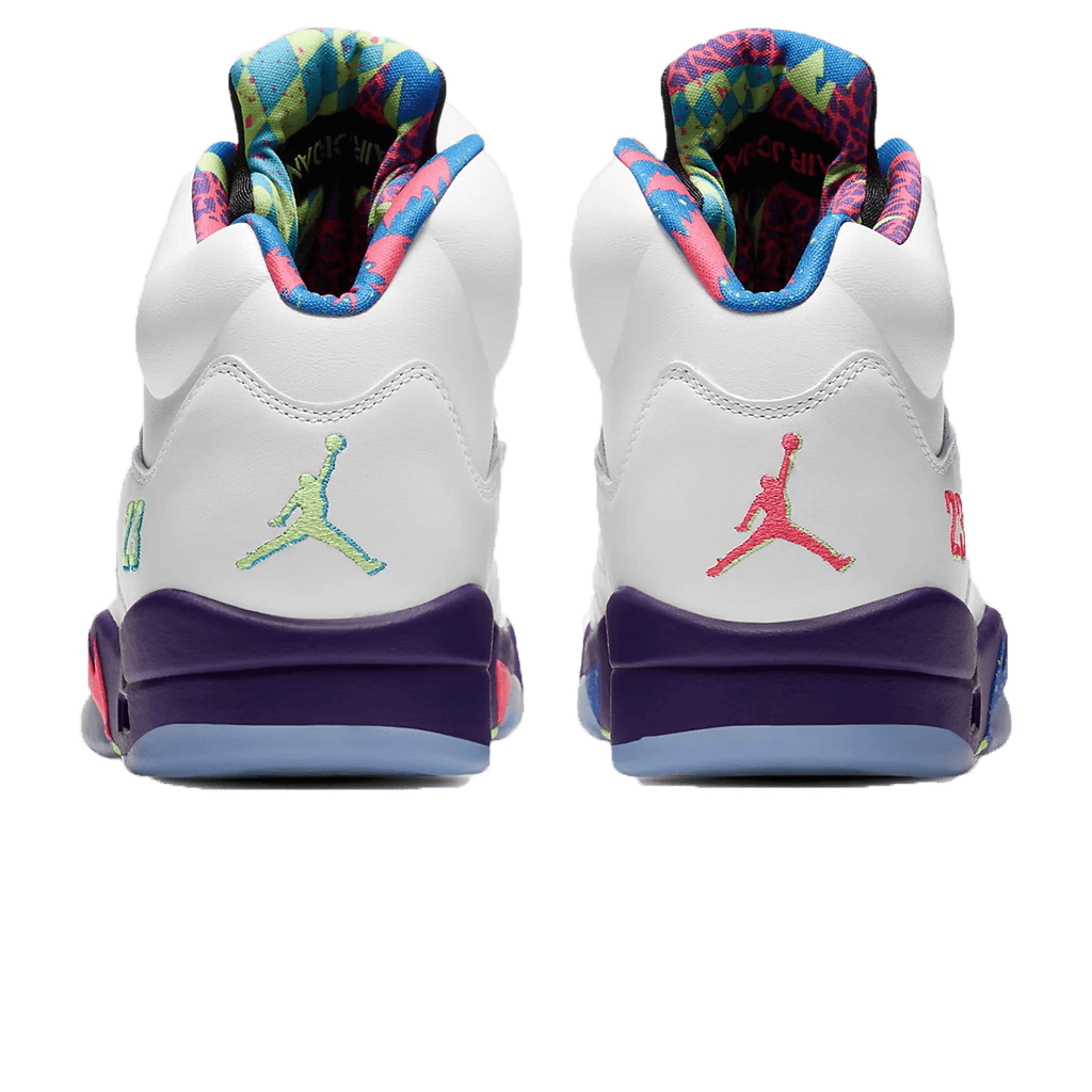 Air Jordan 5 Retro 'Alternate Bel-Air' — UK 3 | EU 35.5 | US 3.5 — Back View