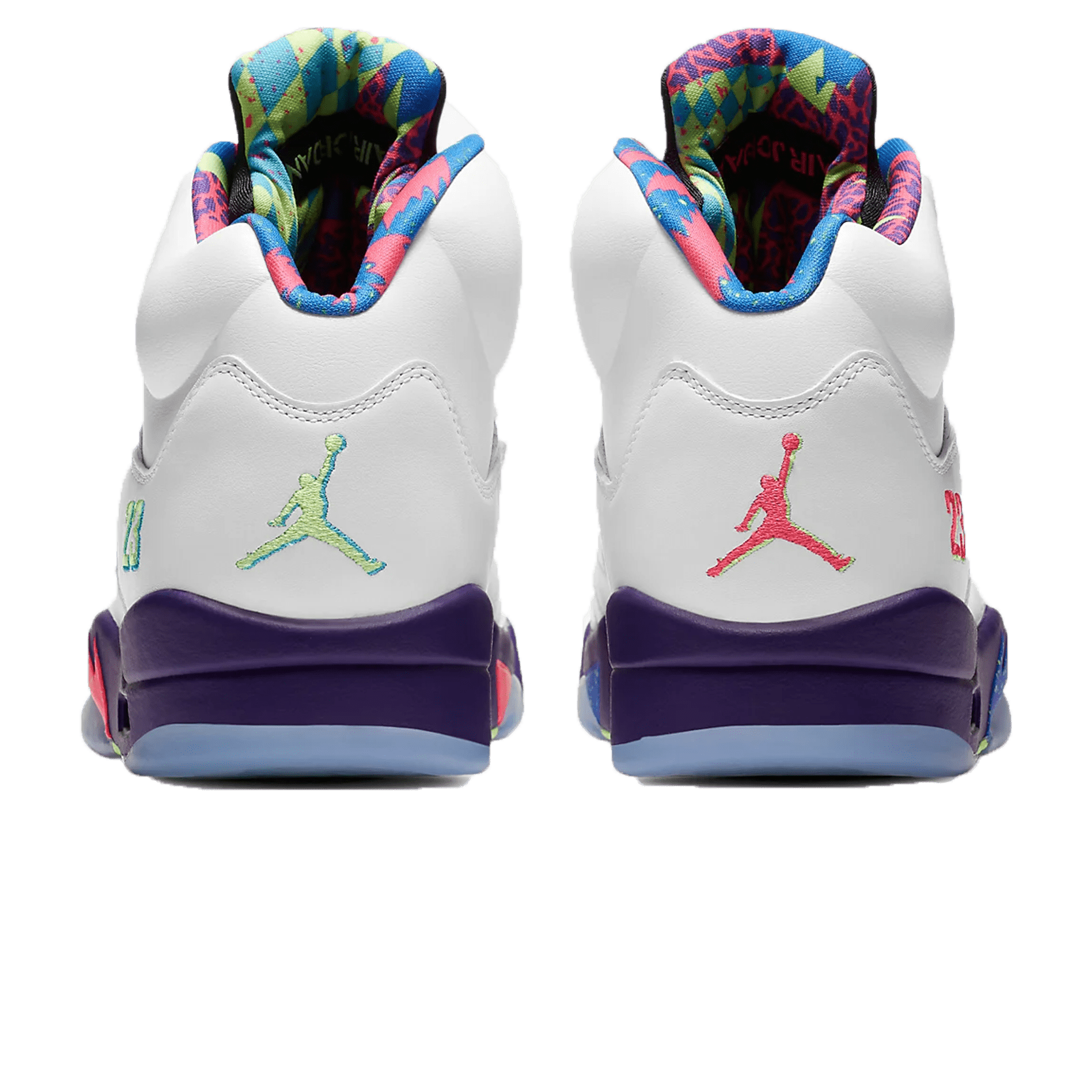 Air Jordan 5 Retro 'Alternate Bel-Air' — UK 3 | EU 35.5 | US 3.5 — Back View