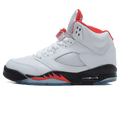 Air Jordan 5 Retro 'White Fire Red' 2013 — UK 3 | EU 35.5 | US 3.5 — Front View