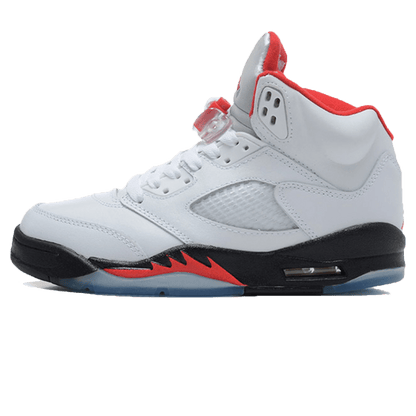 Air Jordan 5 Retro 'White Fire Red' 2013 — UK 3 | EU 35.5 | US 3.5 — Front View