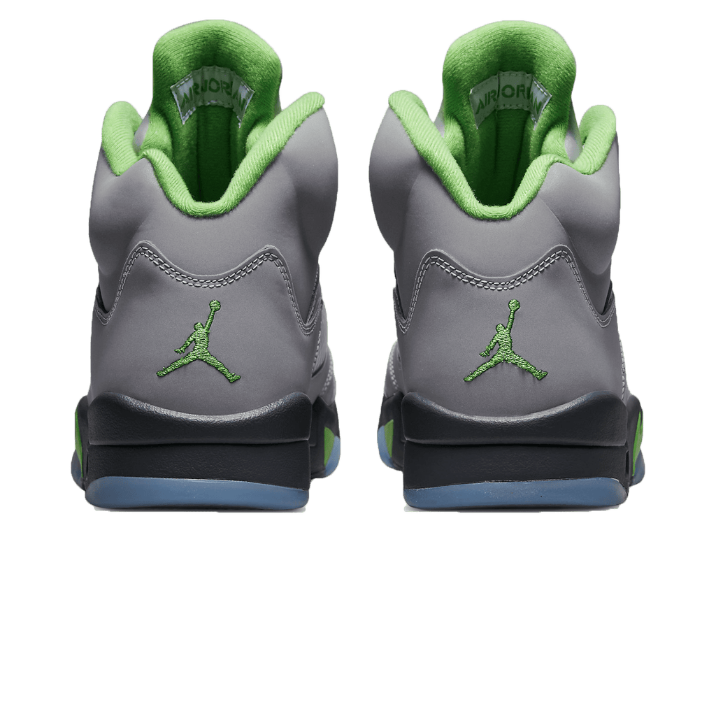 Air Jordan 5 Retro 'Green Bean' 2022 — UK 3 | EU 35.5 | US 3.5 — Back View