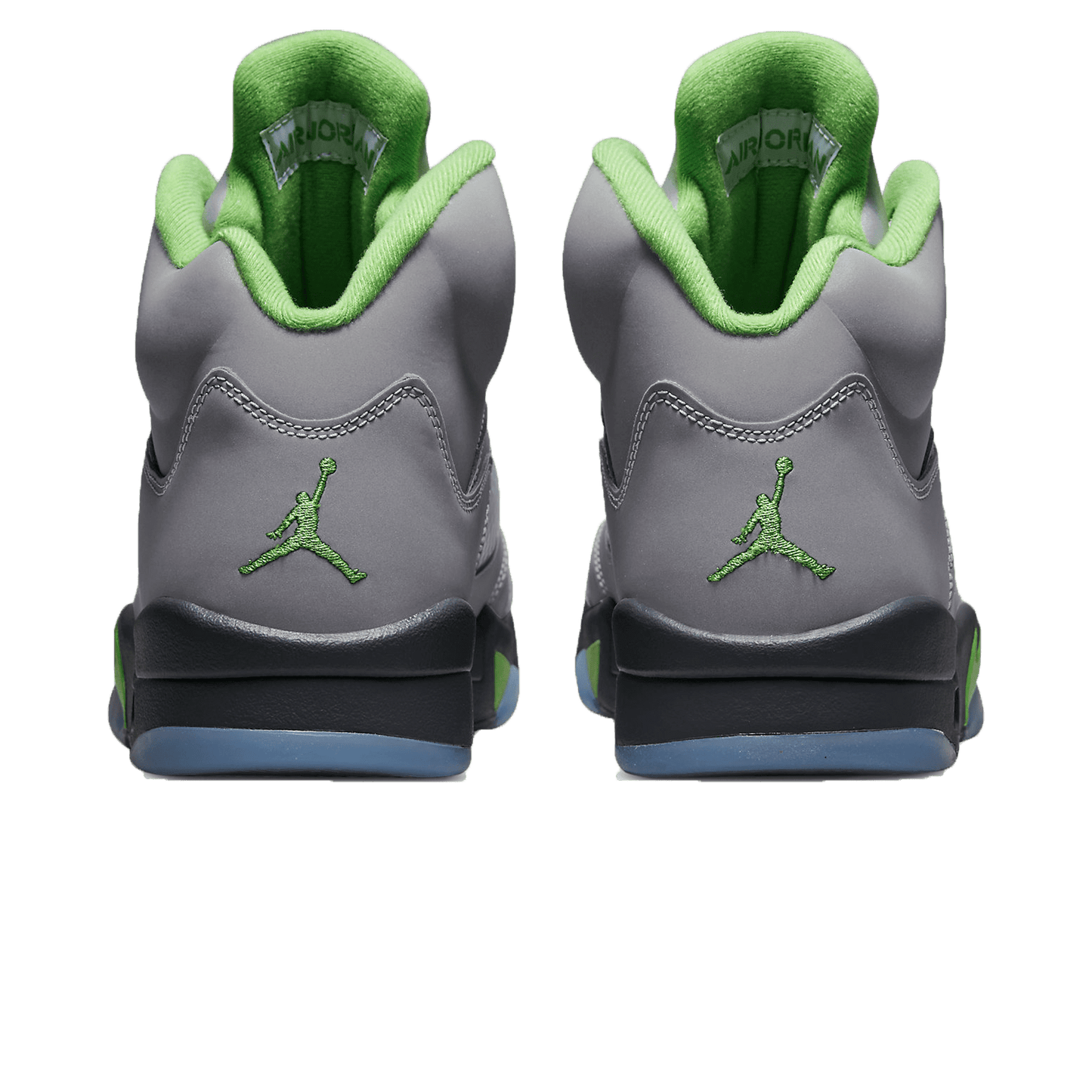 Air Jordan 5 Retro 'Green Bean' 2022 — UK 3 | EU 35.5 | US 3.5 — Back View