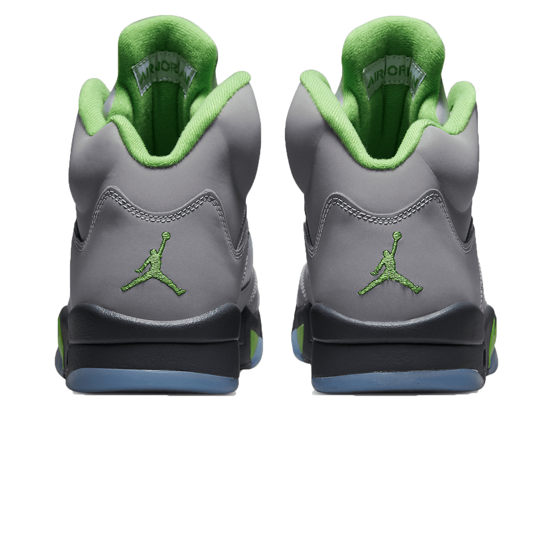 Air Jordan 5 Retro 'Green Bean' 2022 — UK 3 | EU 35.5 | US 3.5 — Back View