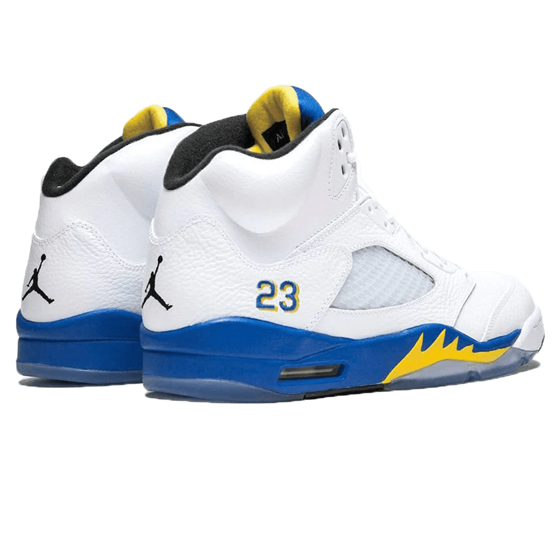Air Jordan 5 Retro 'Laney' 2013 — UK 3 | EU 35.5 | US 3.5 — Back View