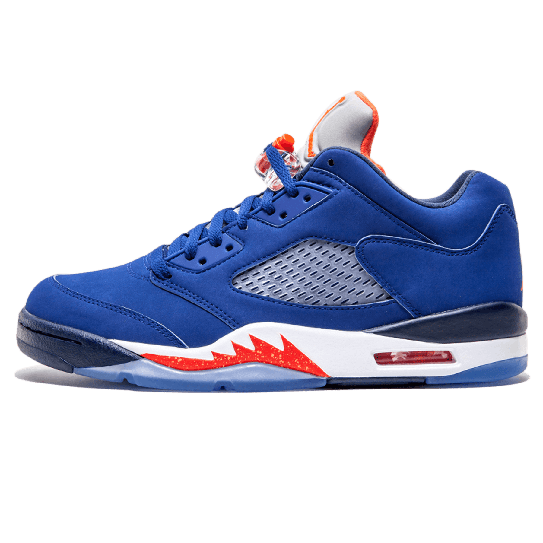 Air Jordan 5 Retro Low 'Knicks' — UK 3 | EU 35.5 | US 3.5 — Front View