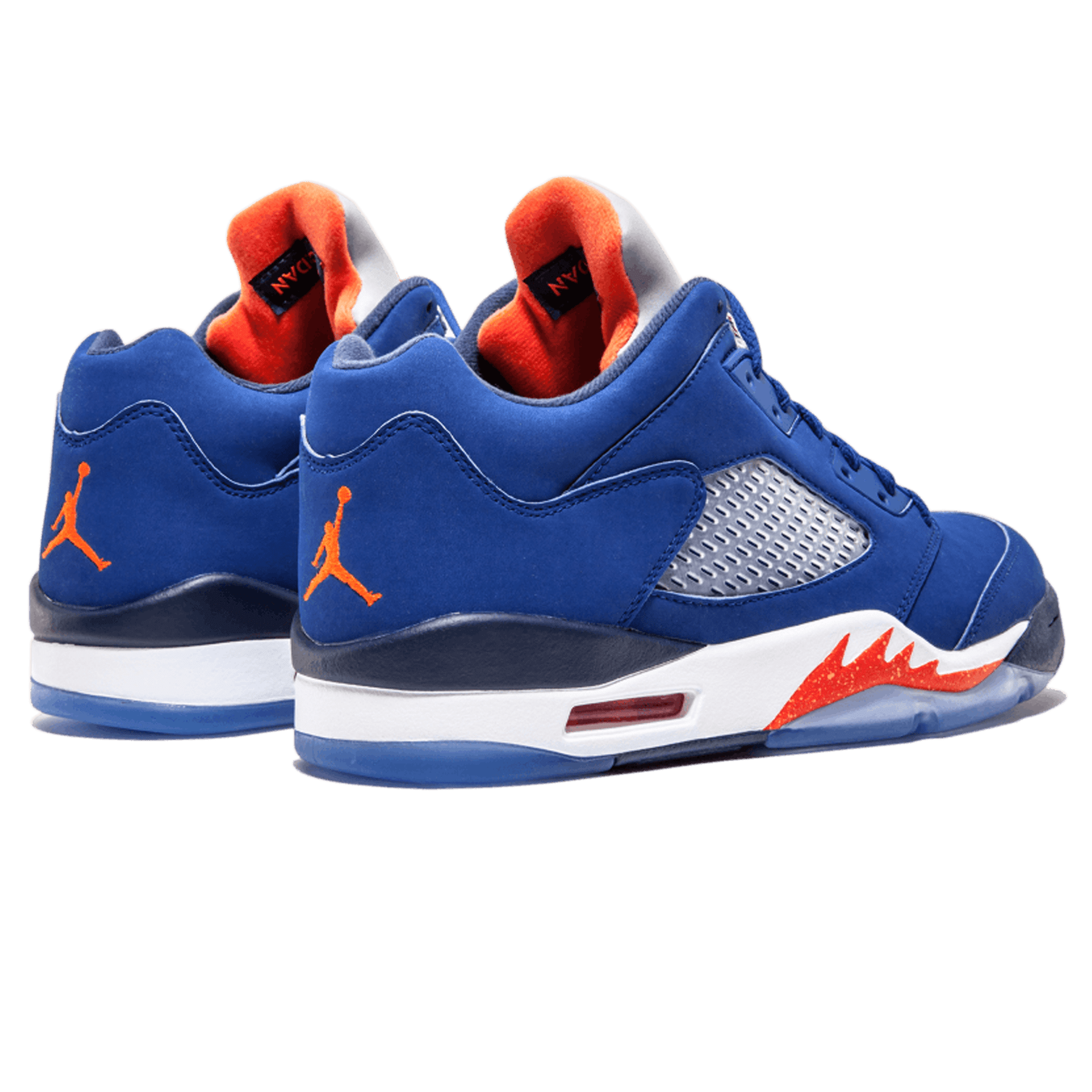 Air Jordan 5 Retro Low 'Knicks' — UK 3 | EU 35.5 | US 3.5 — Back View