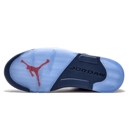 Air Jordan 5 Retro Low 'Knicks' — UK 3 | EU 35.5 | US 3.5 — Top View