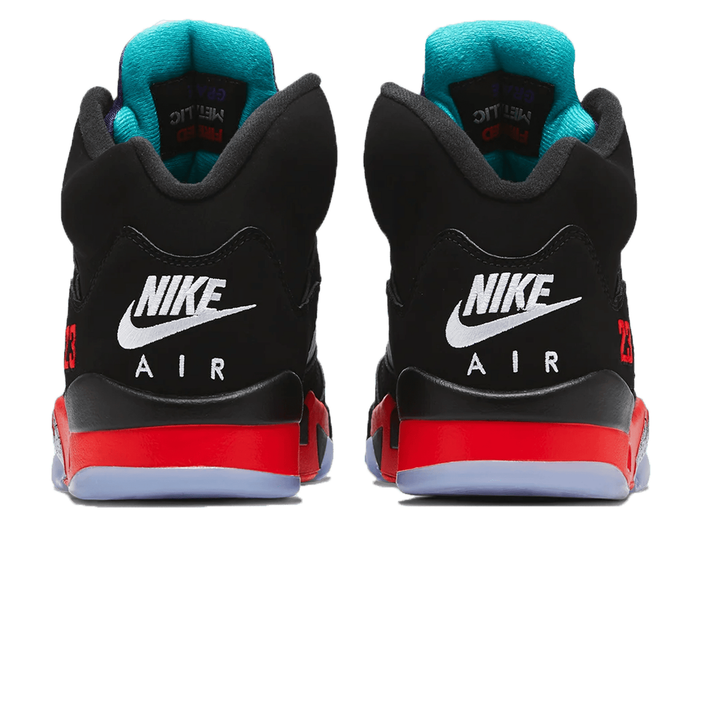 Air Jordan 5 Retro 'Top 3' — UK 3 | EU 35.5 | US 3.5 — Back View