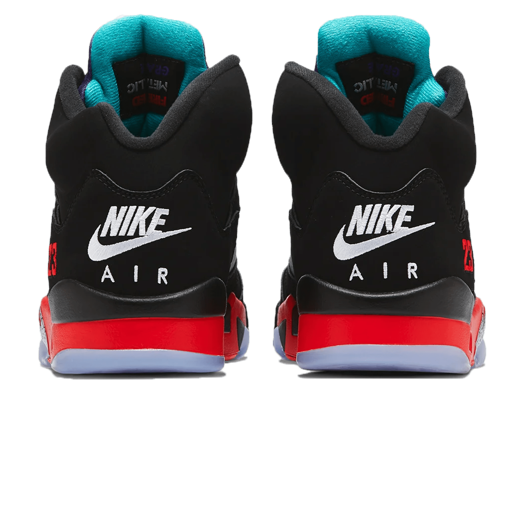 Air Jordan 5 Retro 'Top 3' — UK 3 | EU 35.5 | US 3.5 — Back View