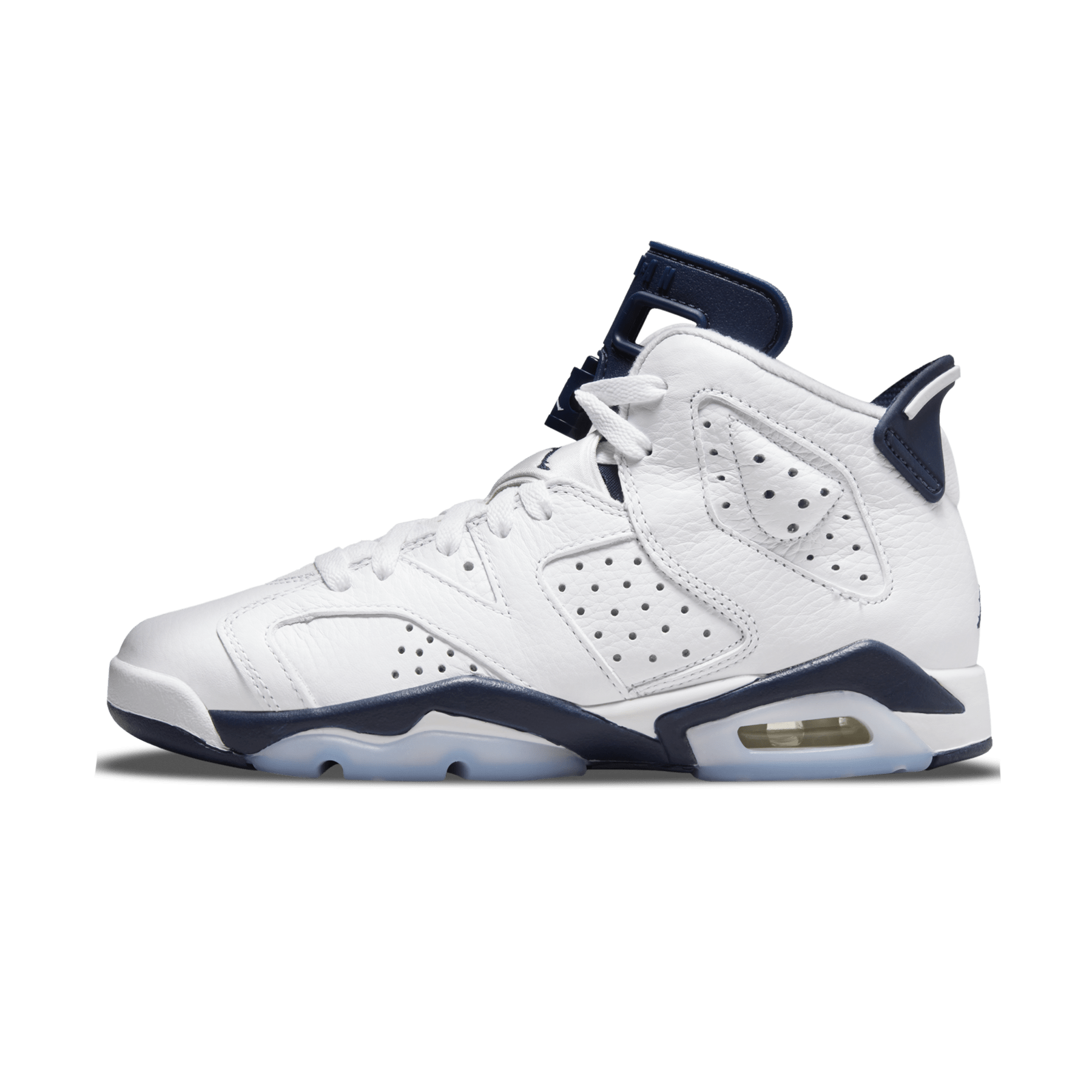 Air Jordan 6 Retro GS 'Midnight Navy' 2022 — UK 13.5 | EU 32 | US 1Y — Front View