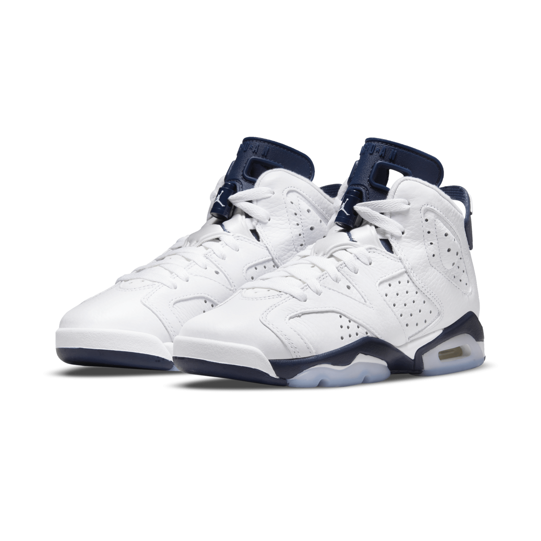 Air Jordan 6 Retro GS 'Midnight Navy' 2022 — UK 13.5 | EU 32 | US 1Y — Side View