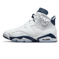 Air Jordan 6 Retro 'Midnight Navy' 2022 — UK 3 | EU 35.5 | US 3.5 — Front View