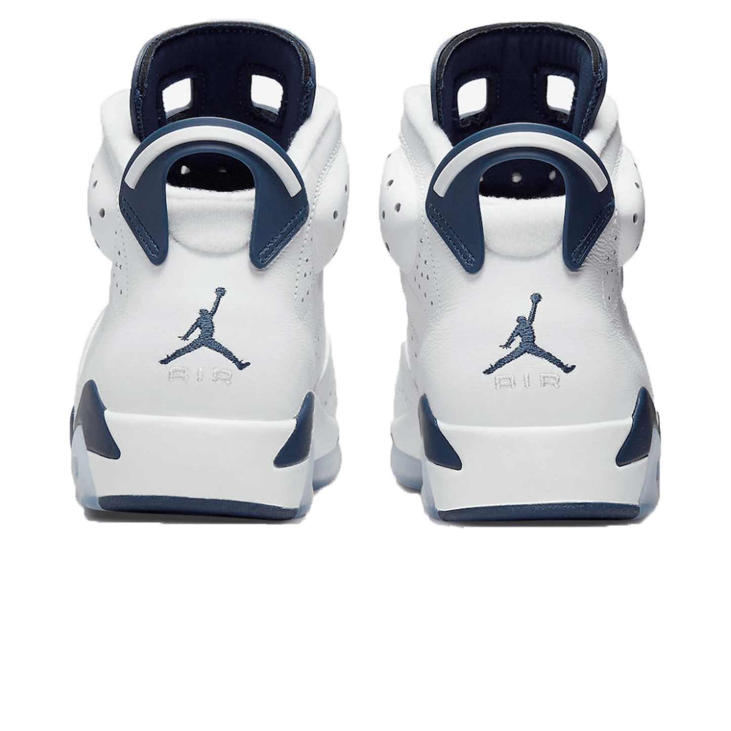 Air Jordan 6 Retro 'Midnight Navy' 2022 — UK 3 | EU 35.5 | US 3.5 — Back View