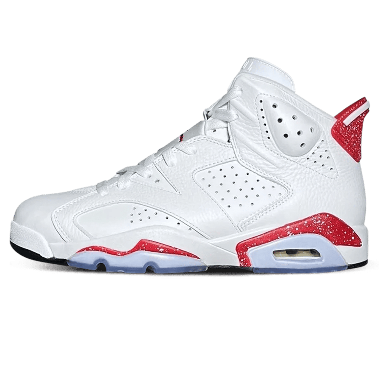 Air Jordan 6 Retro 'Red Oreo' — UK 3 | EU 35.5 | US 3.5 — Front View