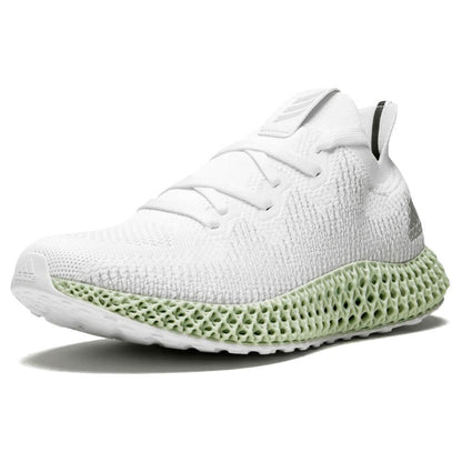 adidas Alphaedge 4D White — UK 3.5 | EU 36 | US 4 — Top View