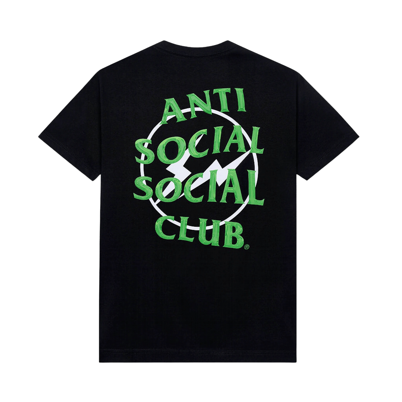 Anti Social Social Club x Fragment Precious Petals Tee 'Black Green' (FW22) — XXS — Front View