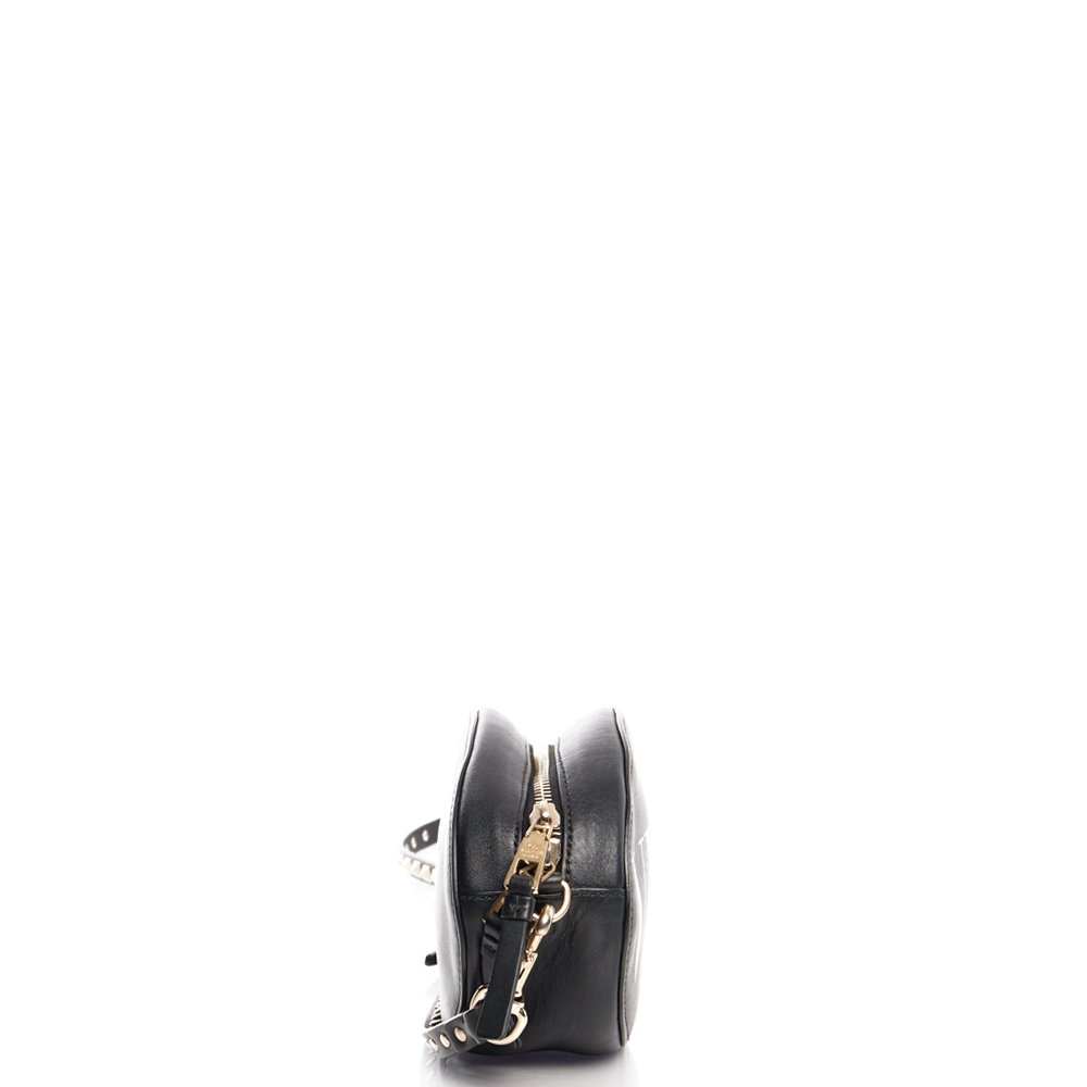 Valentino Cross Body V Logo Crossbody in Black, Calfskin — Alternate View 13