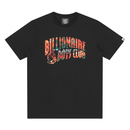 Billionaire Boys Club Tropical Island Fill Arch Logo T-Shirt 'Black' — XXS — Front View