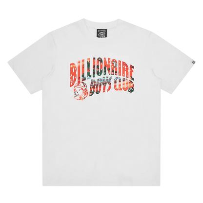 Billionaire Boys Club Tropical Island Fill Arch Logo T-Shirt 'White' — XXS — Front View