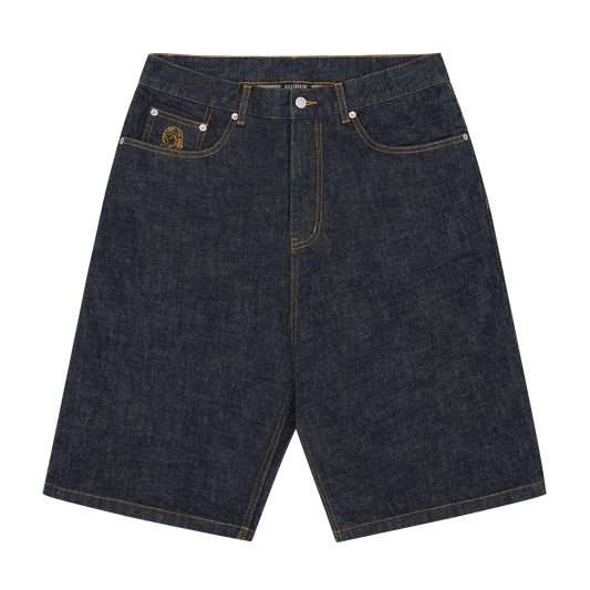 Billionaire Boys Club Astro Denim Short 'Indigo' — XXS — Front View