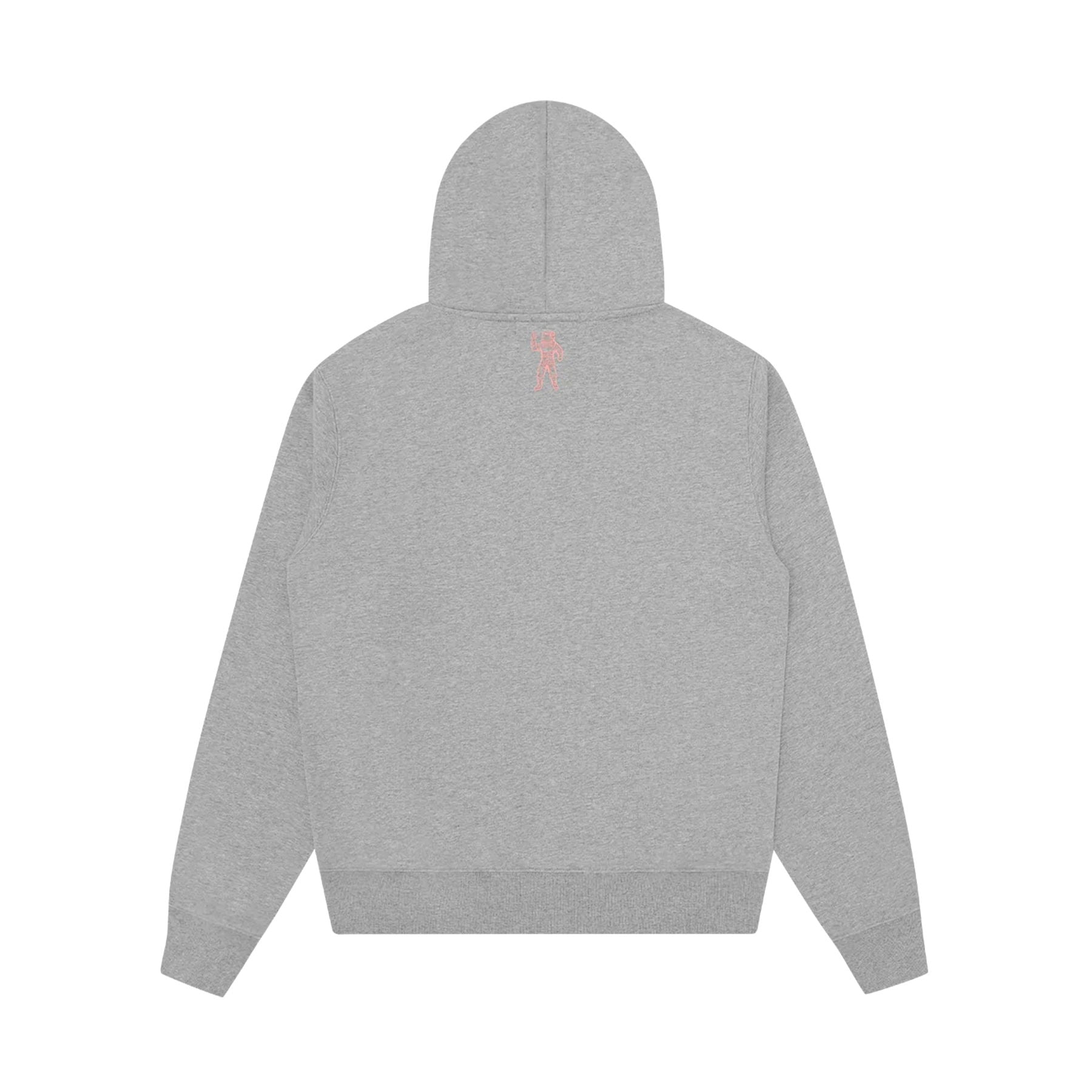 Billionaire Boys Club Mountain Fill Arch Logo Popover Hoodie 'Heather Grey' — XXS — Side View
