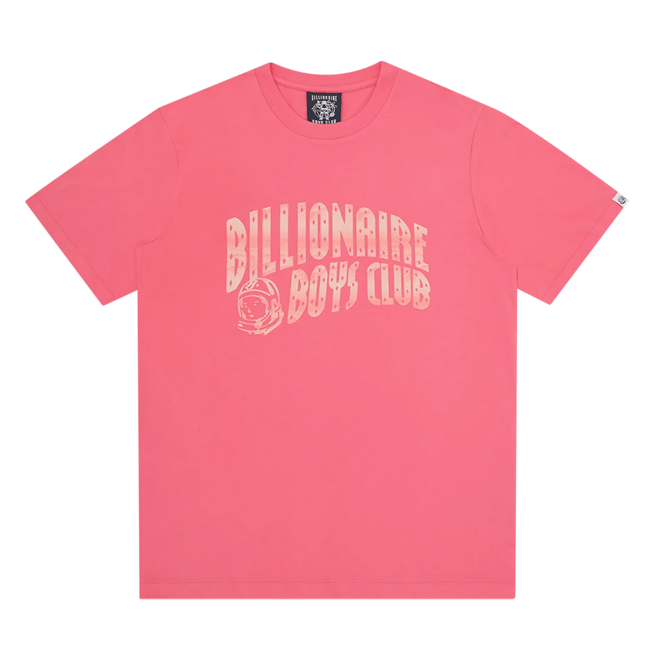 Billionaire Boys Club Mountain Fill Arch Logo T-Shirt 'Pink' — XXS — Front View