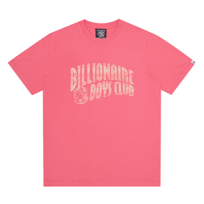 Billionaire Boys Club Mountain Fill Arch Logo T-Shirt 'Pink' — XXS — Front View