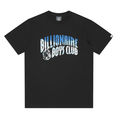 Billionaire Boys Club Great Wave Fill Arch Logo T-Shirt 'Black' — XXS — Front View