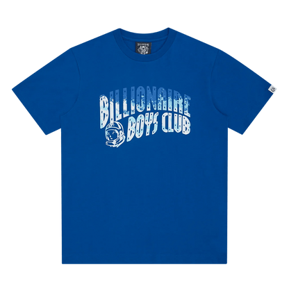Billionaire Boys Club Great Wave Fill Arch Logo T-Shirt 'Blue' — XXS — Front View