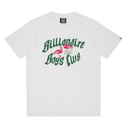 Billionaire Boys Club Flamingo T-Shirt 'White' — XXS — Front View