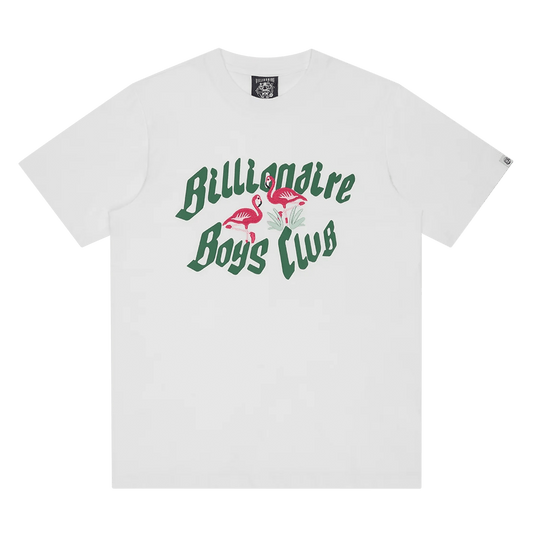 Billionaire Boys Club Flamingo T-Shirt 'White' — XXS — Front View