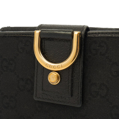 Gucci Wallet Abbey Wallet in Black, Fabric — Side View