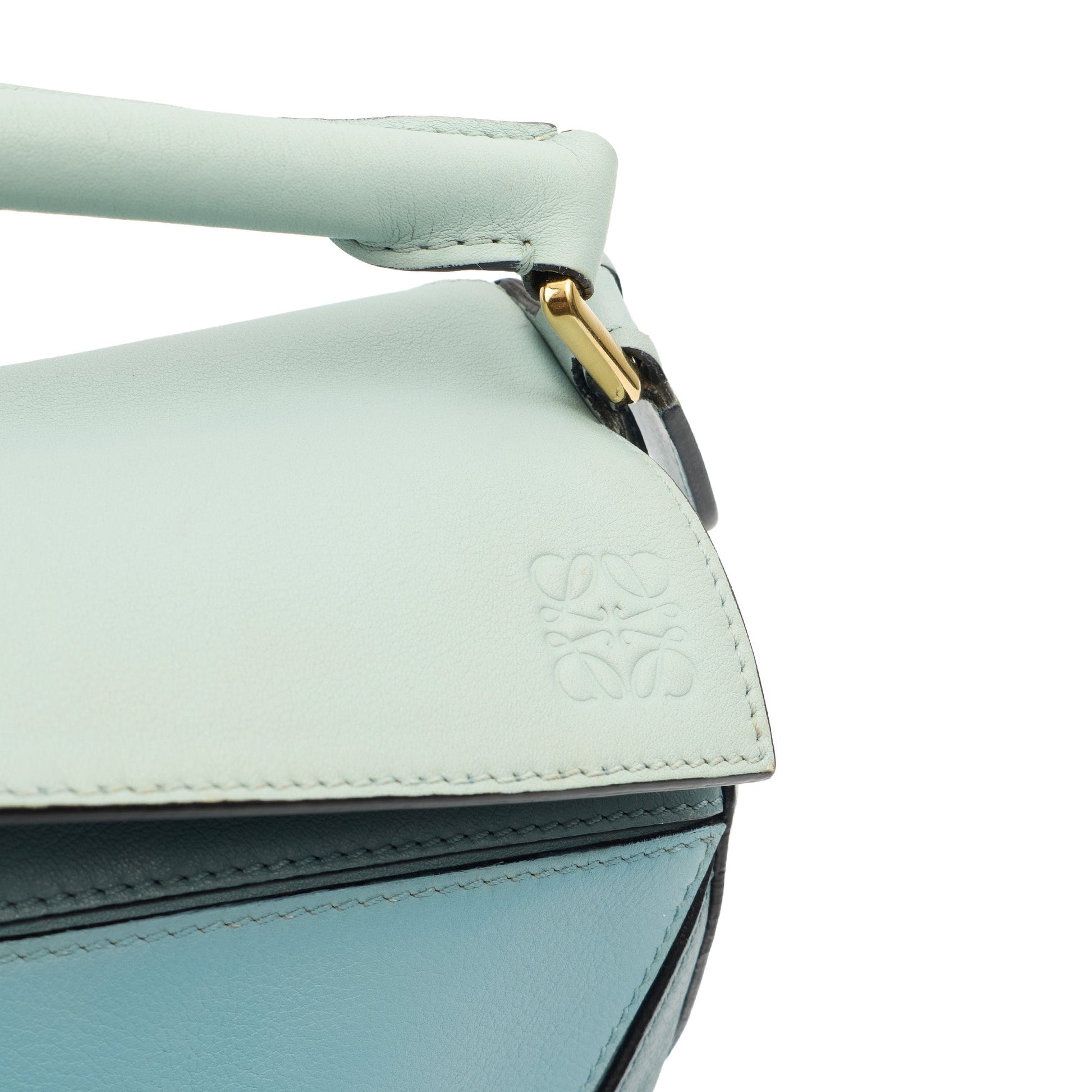 Loewe Cross Body Puzzle - Medium in Blue, Leather — Alternate View 18