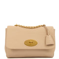 Mulberry Cross Body Lily - Large in Crumpet, Leather — Front View