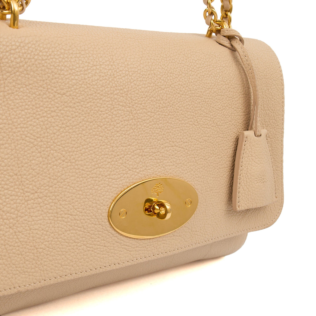 Mulberry Cross Body Lily - Large in Crumpet, Leather — Side View