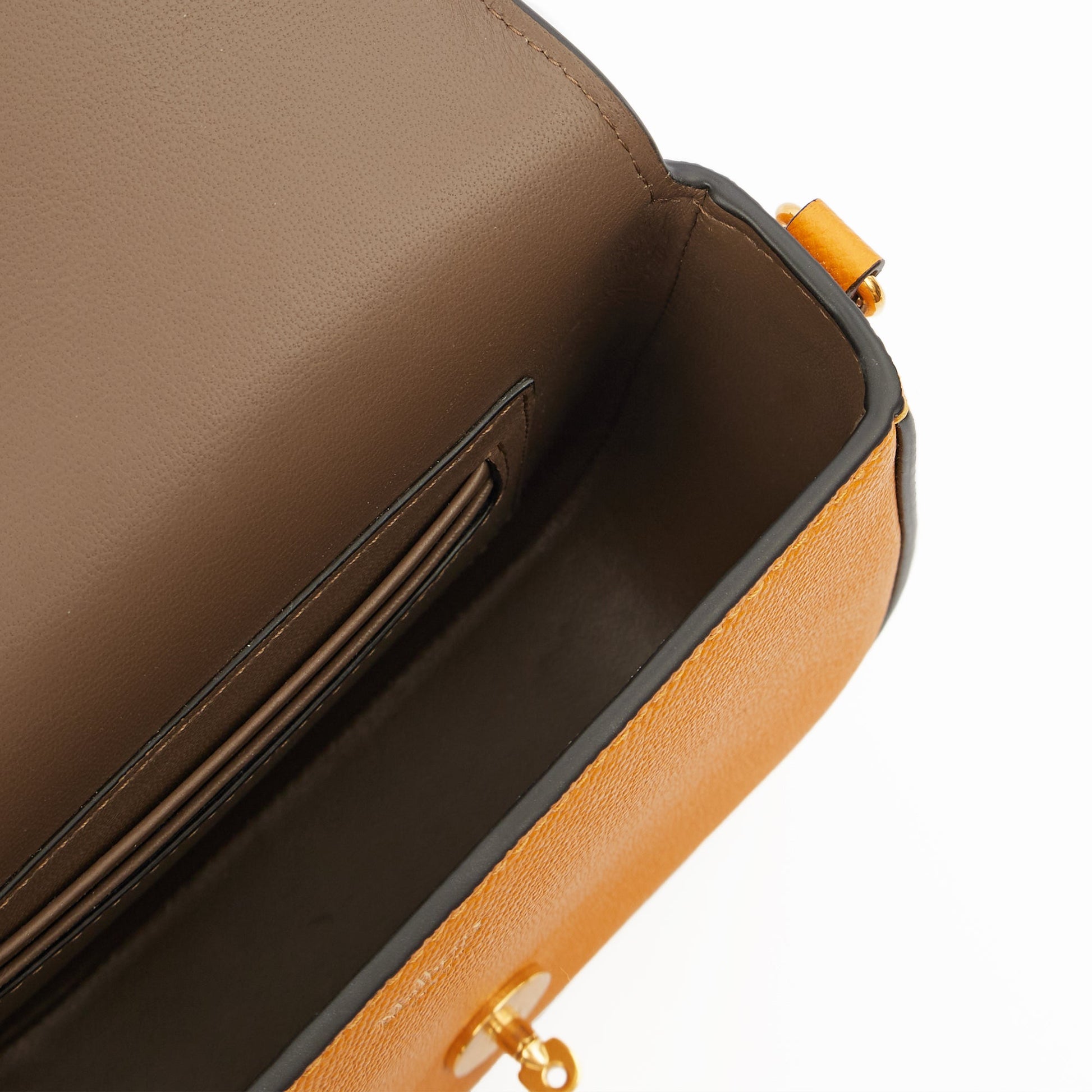 Mulberry Cross Body Darley Shoulder Bag - Small  in Deep Amber, Leather — Alternate View 17